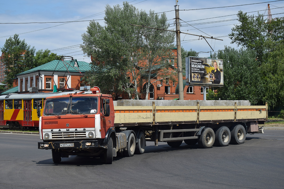 Алтайский край, № К 337 ХА 22 — КамАЗ-5410