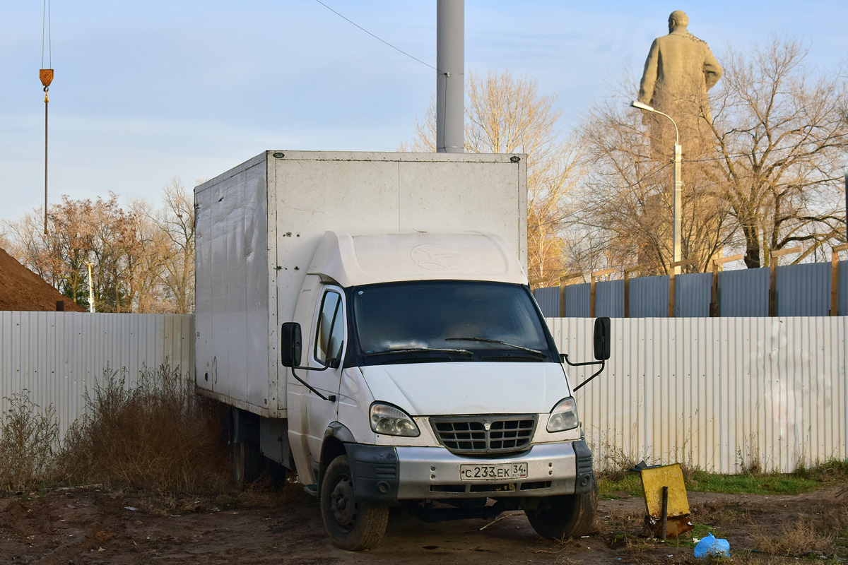 Волгоградская область, № С 233 ЕК 34 — ГАЗ-33104 "Валдай"