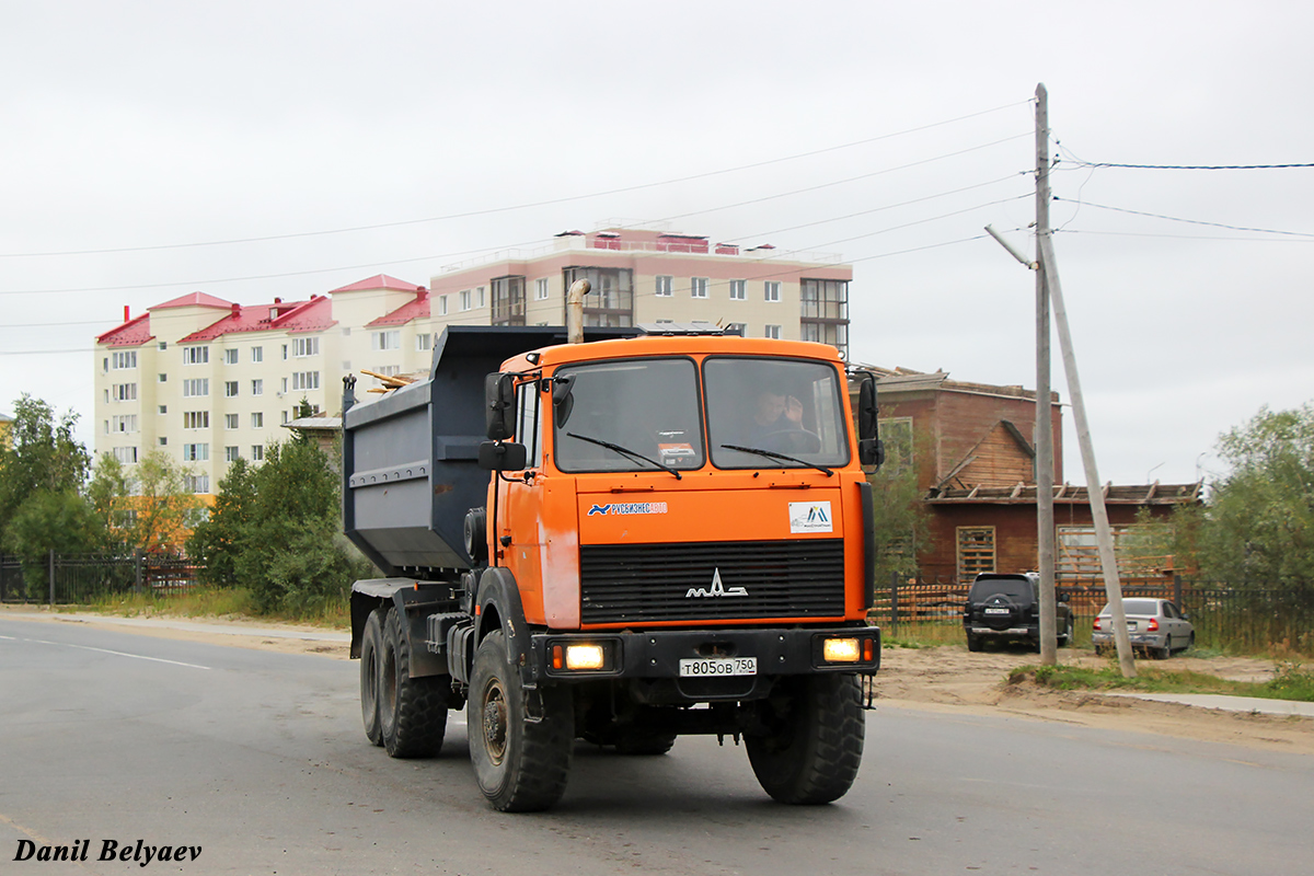 Ненецкий автономный округ, № Т 805 ОВ 750 — МАЗ-6317X9