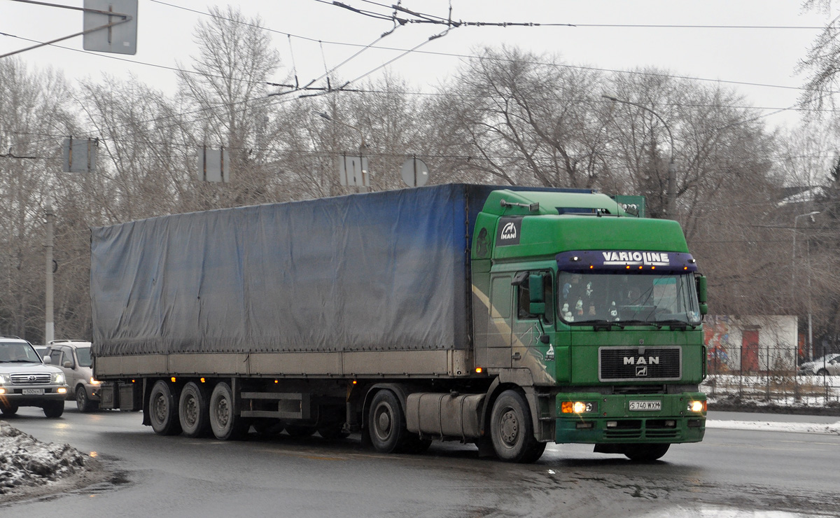 Павлодарская область, № S 740 WXM — MAN F2000 19.463