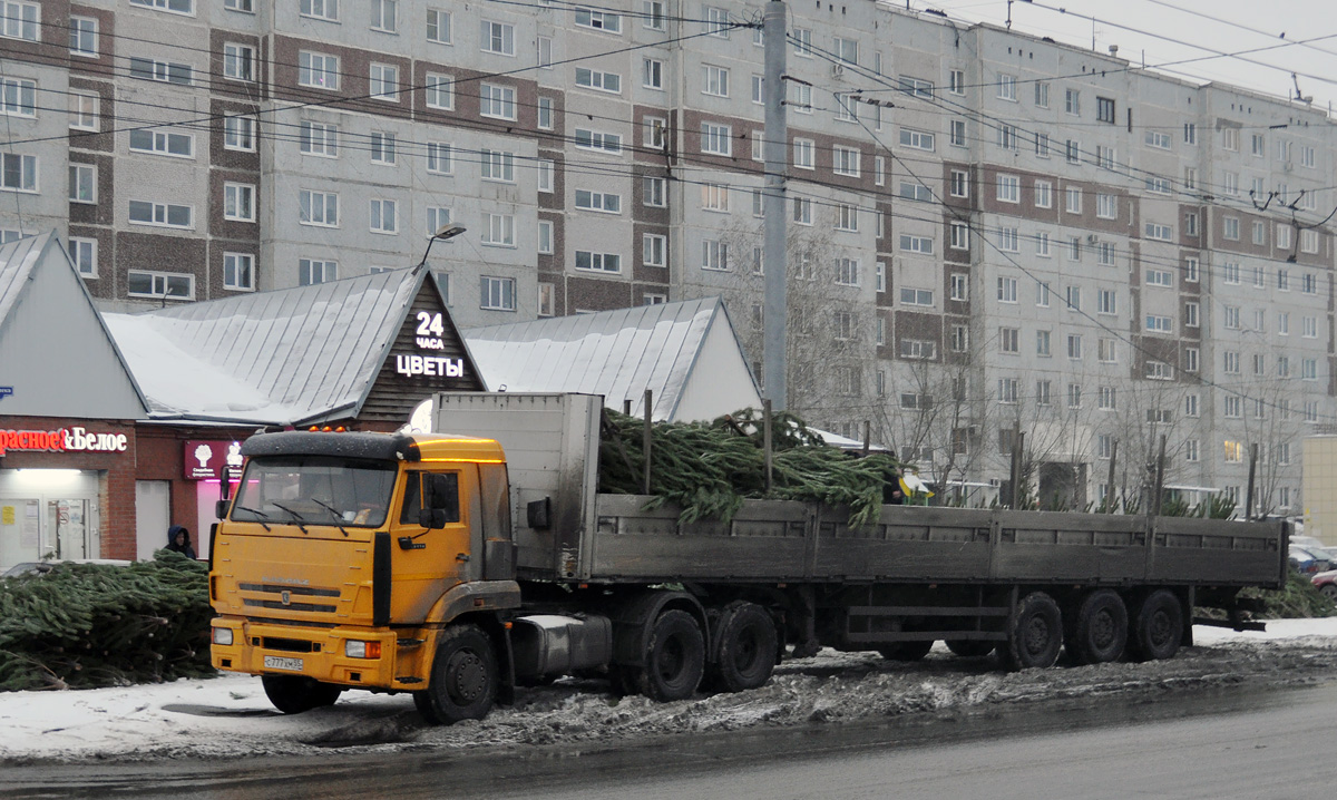 Омская область, № С 777 ХМ 55 — КамАЗ-65115-N3