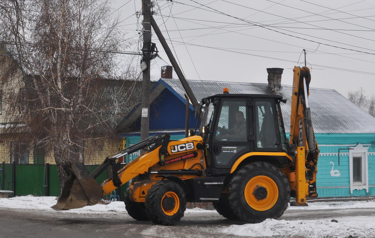 Омская область, № 5501 АВ 55 — JCB 3CX