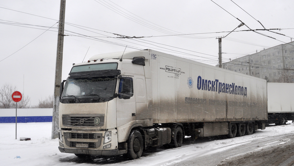 Омская область, № Т 579 НУ 55 — Volvo ('2008) FH.440 [X9P]