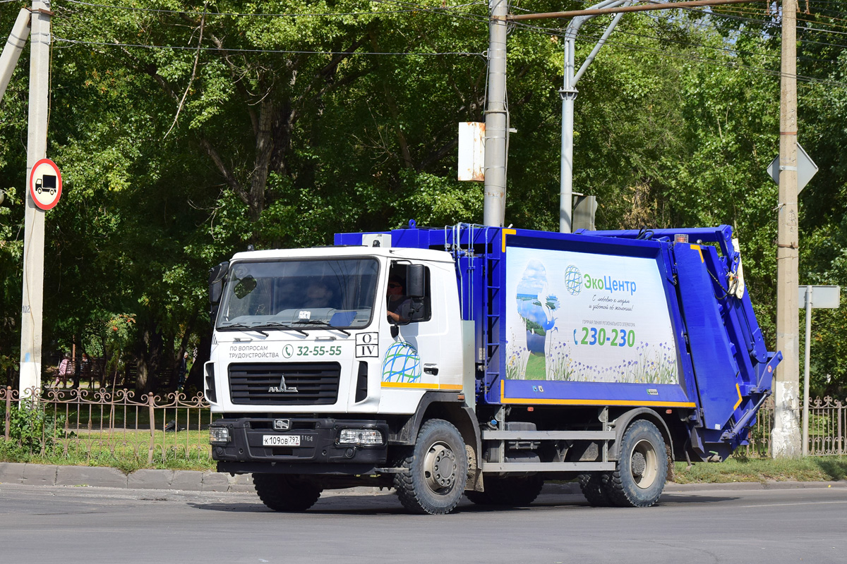 Волгоградская область, № К 109 ОВ 797 — МАЗ-534025