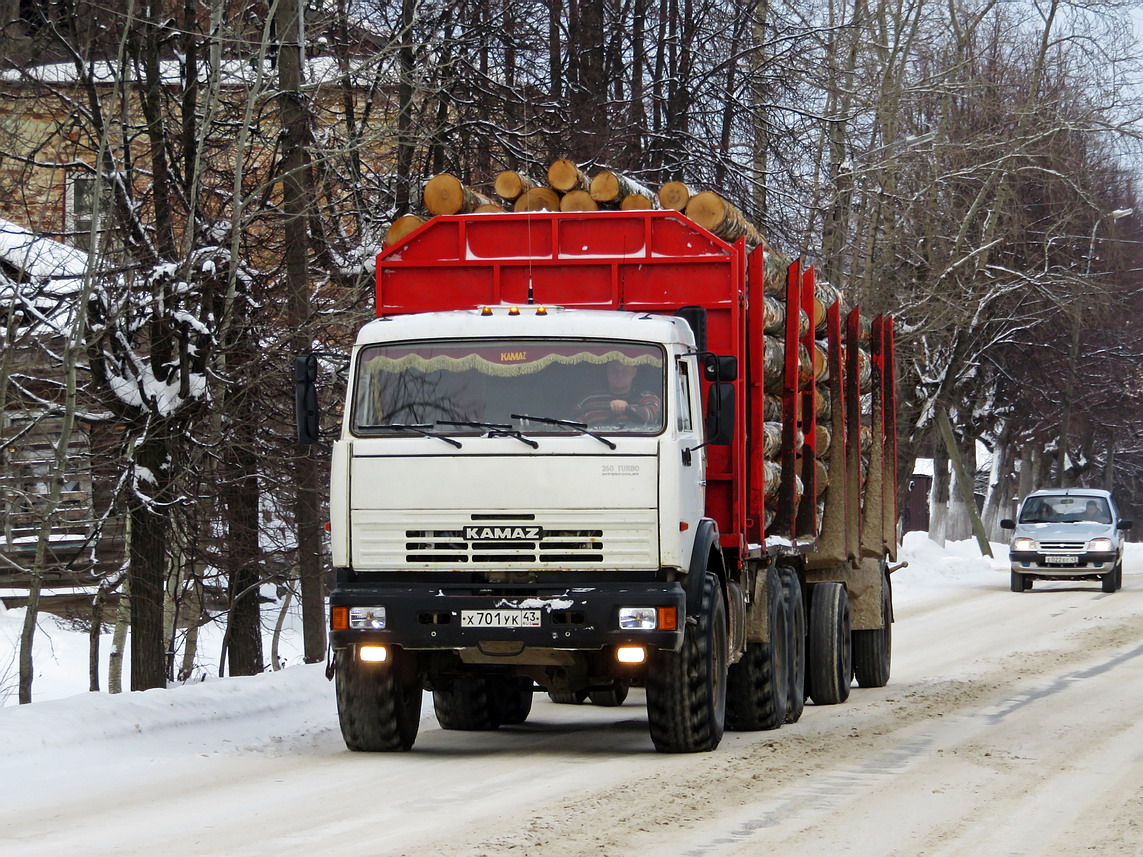 Кировская область, № Х 701 УК 43 — КамАЗ-44108-10 [44108K]