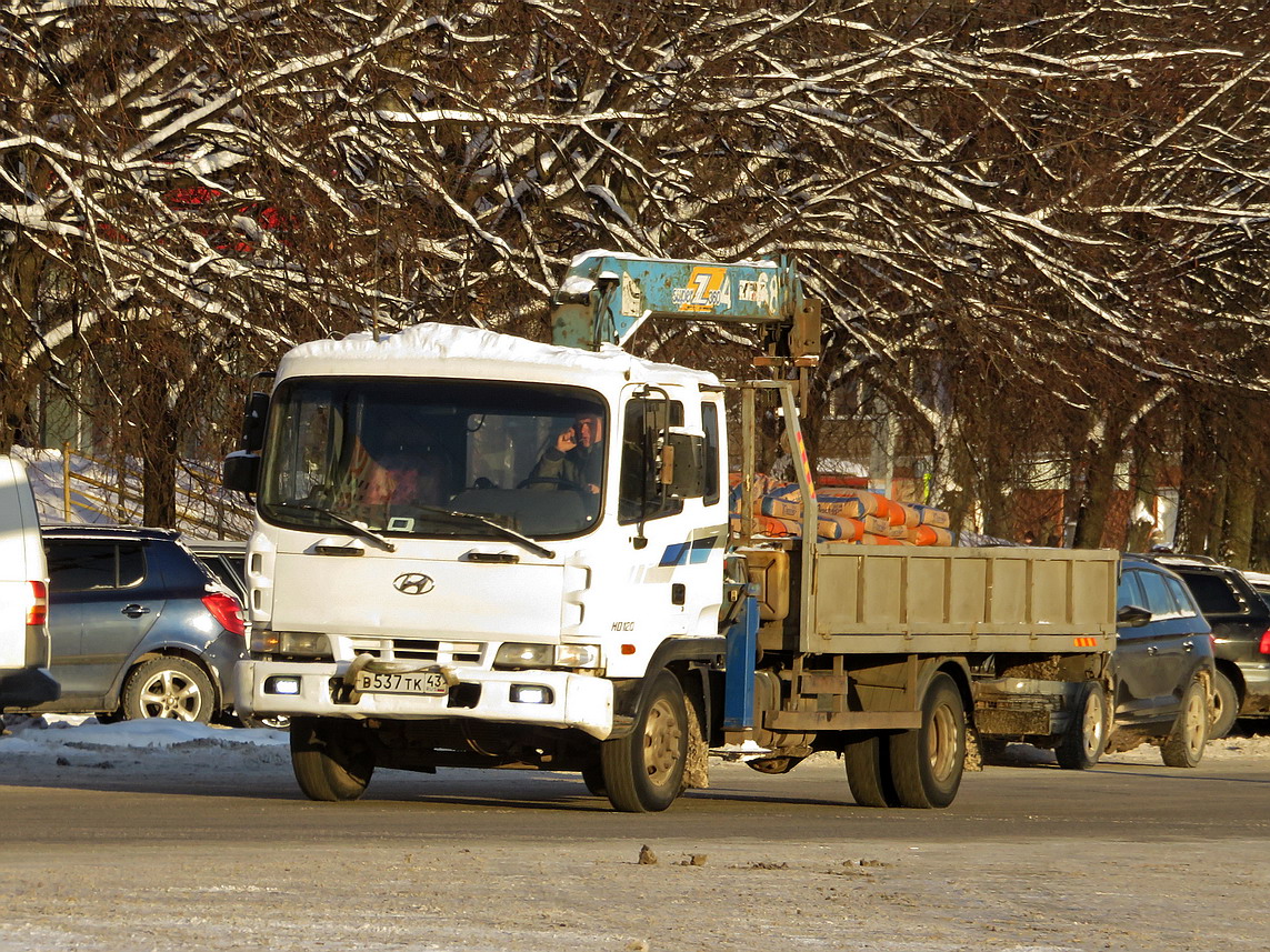 Кировская область, № В 537 ТК 43 — Hyundai Super Medium HD120