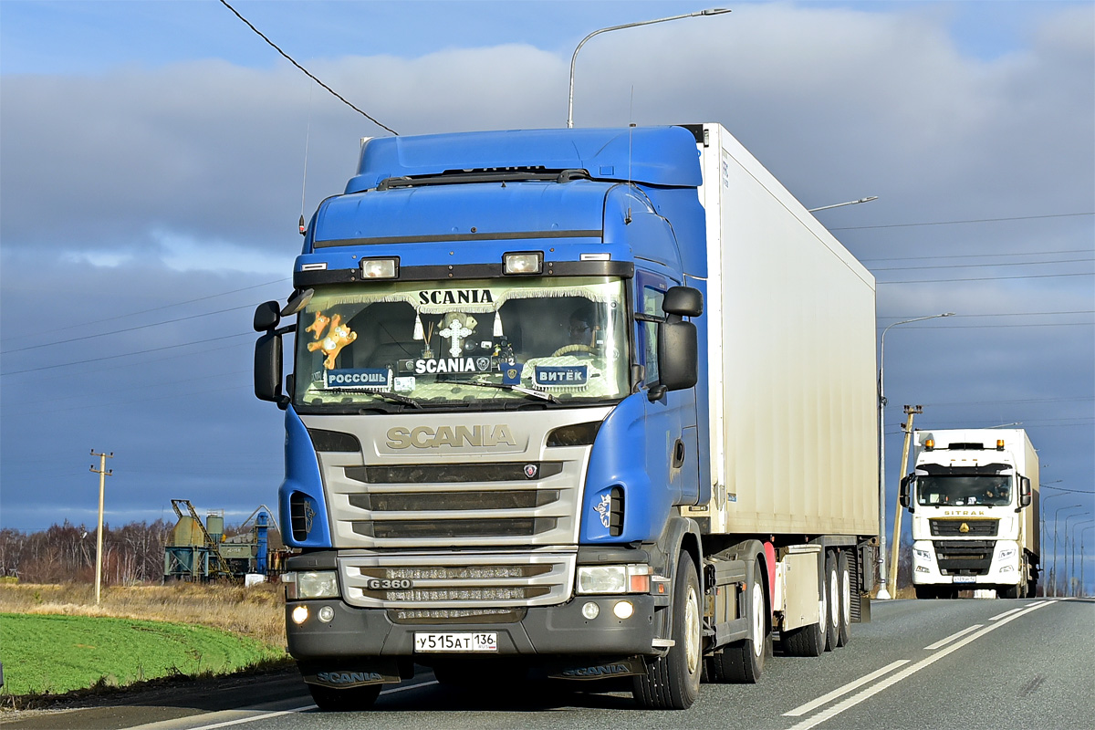 Воронежская область, № У 515 АТ 136 — Scania ('2009) G360