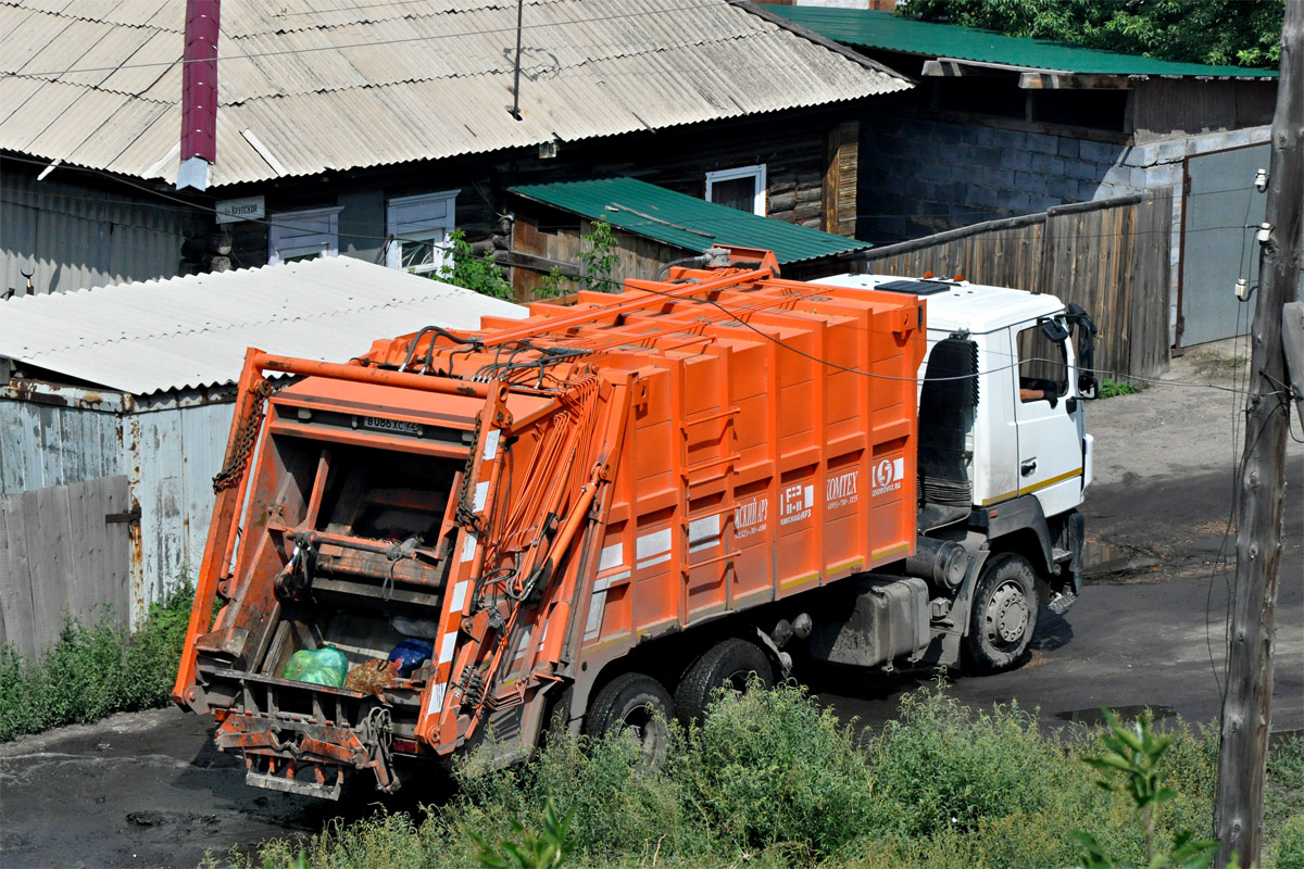 Алтайский край, № В 086 ХС 22 — МАЗ-6312B5