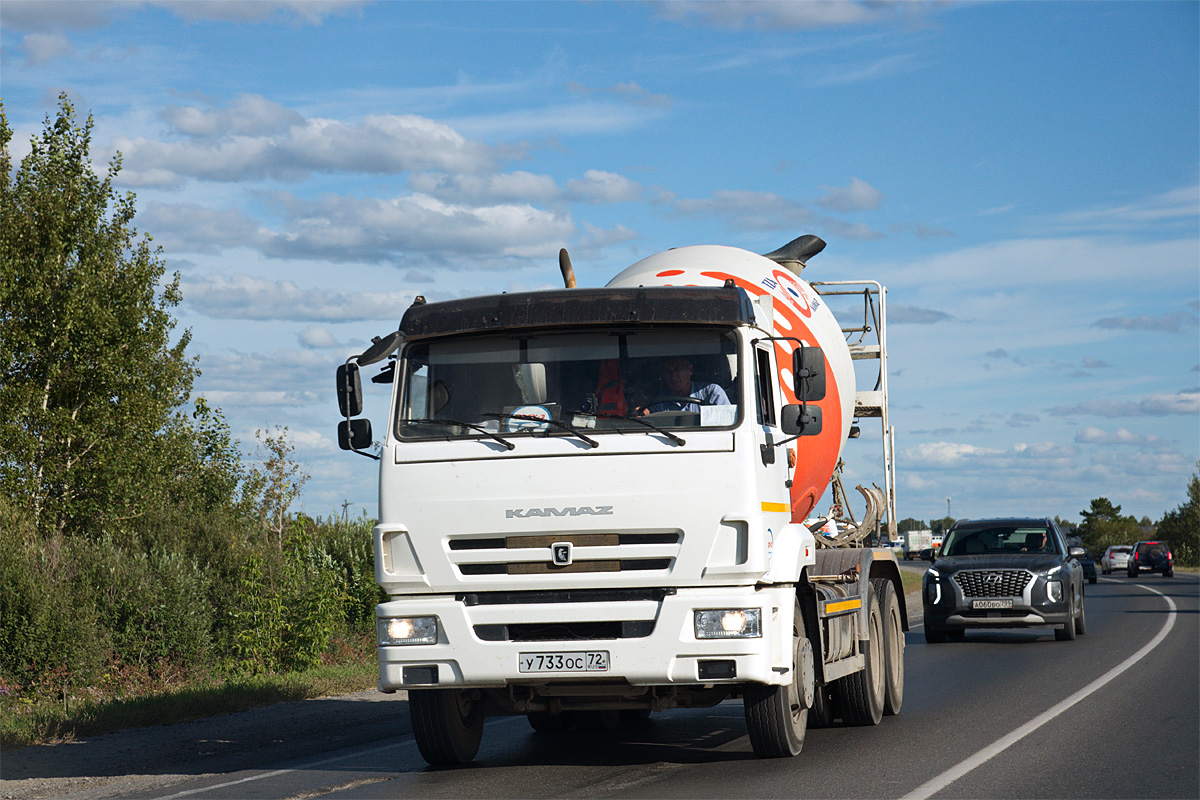 Тюменская область, № У 733 ОС 72 — КамАЗ-65115-A5