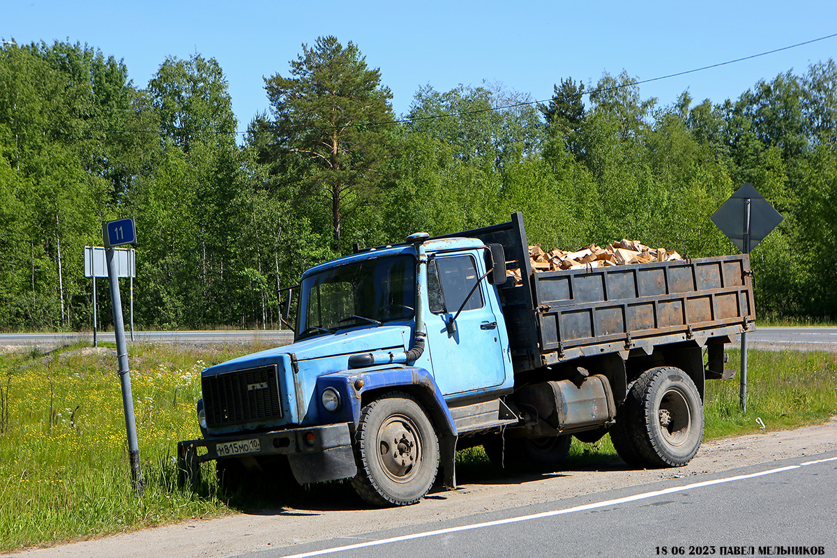 Карелия, № М 815 МО 10 — ГАЗ-4301