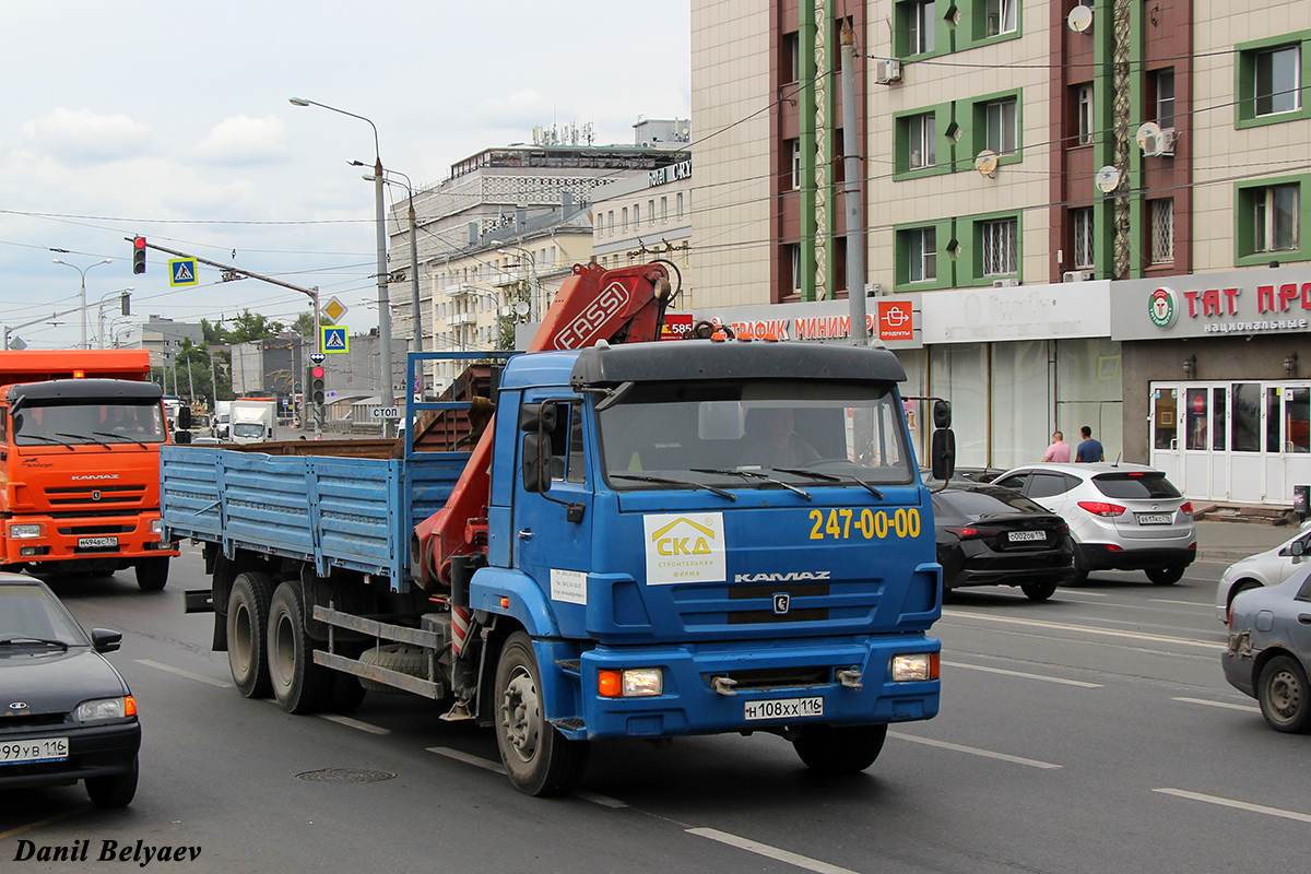 Татарстан, № Н 108 ХХ 116 — КамАЗ-65117 (общая модель)