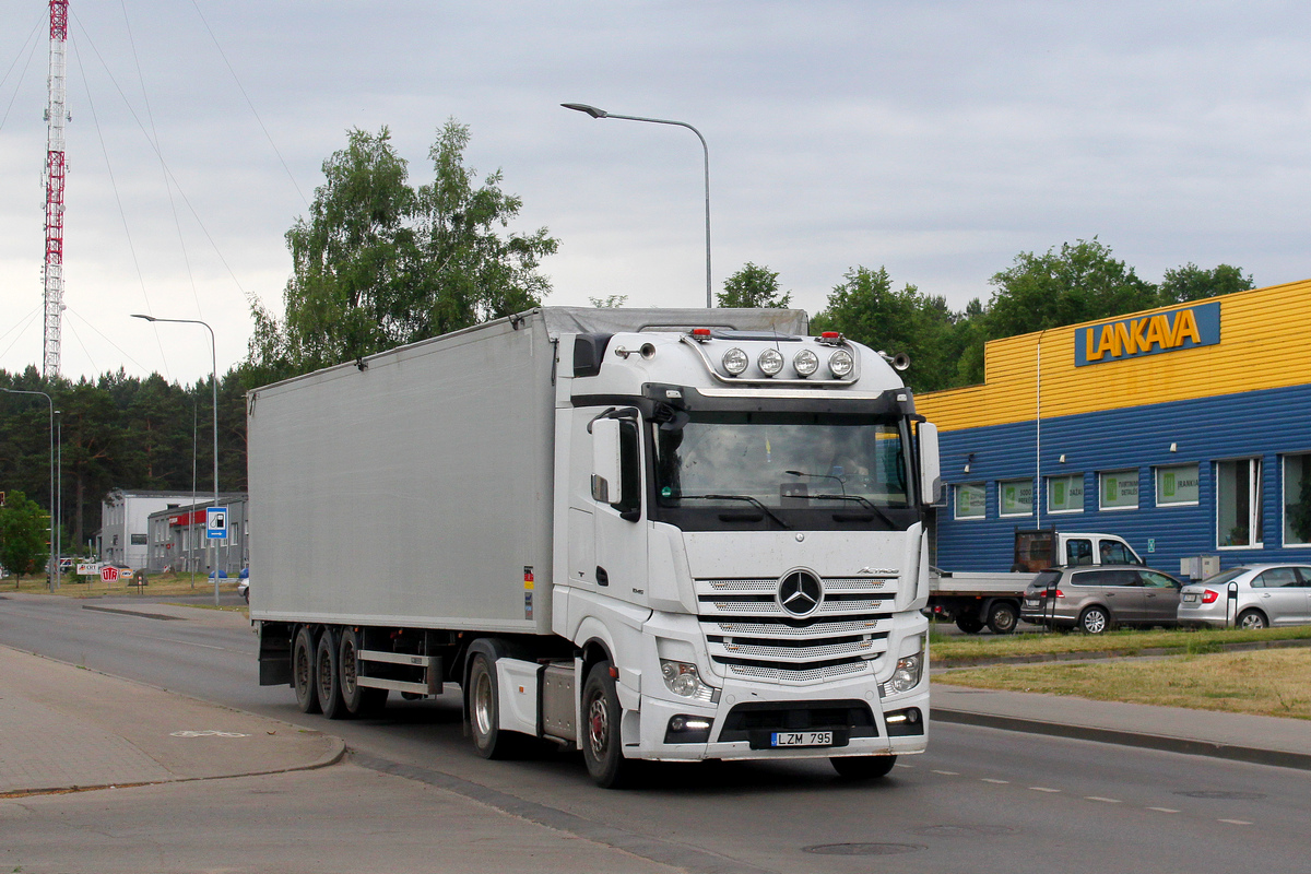 Литва, № LZM 795 — Mercedes-Benz Actros ('2011) 1845