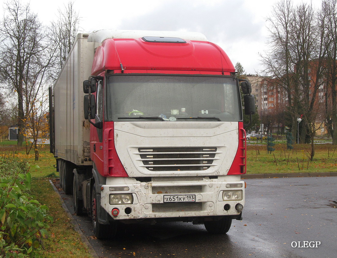 Краснодарский край, № Х 651 КУ 193 — IVECO Stralis ('2007) 430