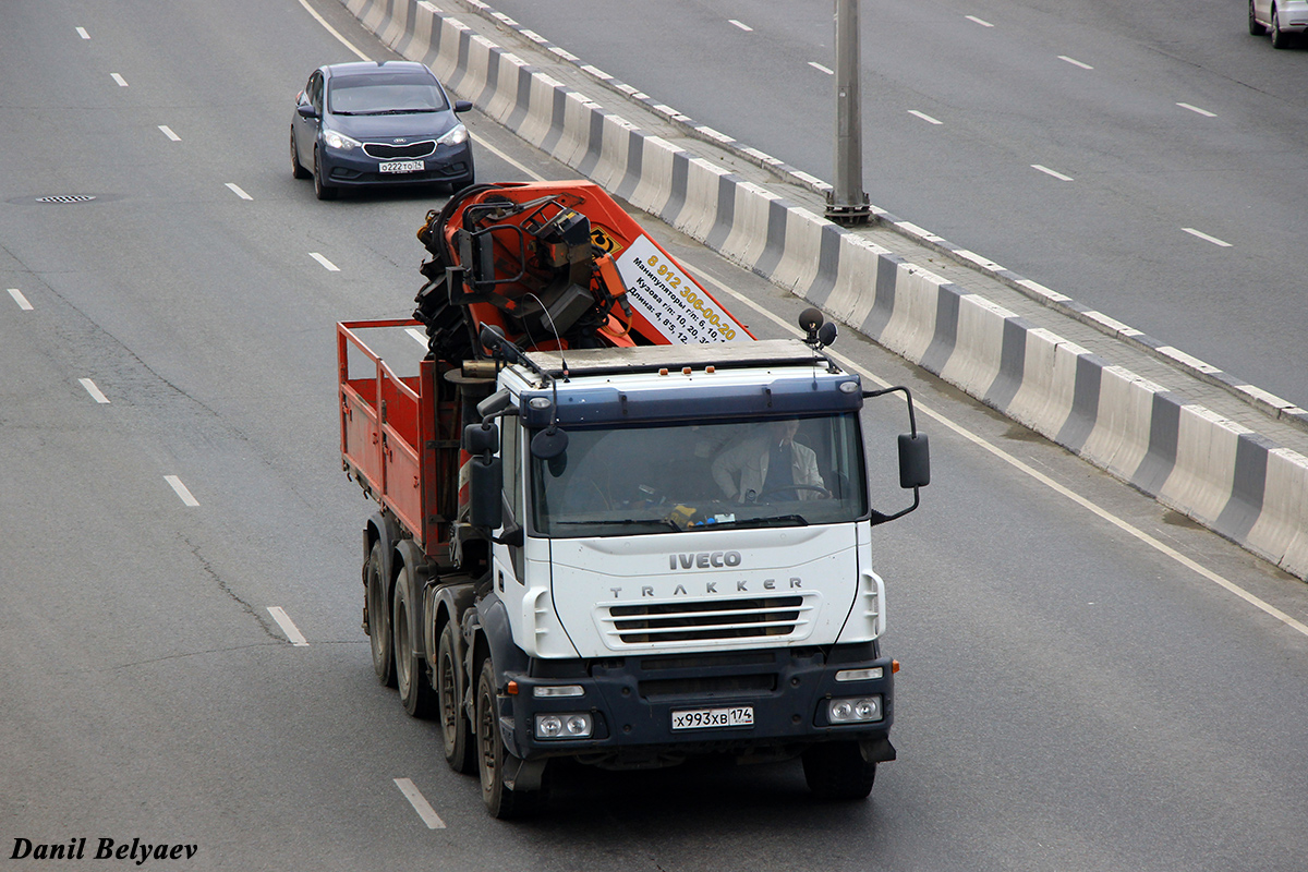 Челябинская область, № Х 993 ХВ 174 — IVECO Trakker ('2004)