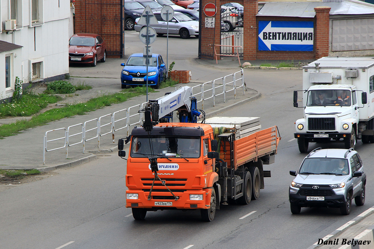 Челябинская область, № Н 923 ВВ 774 — КамАЗ-65115-50