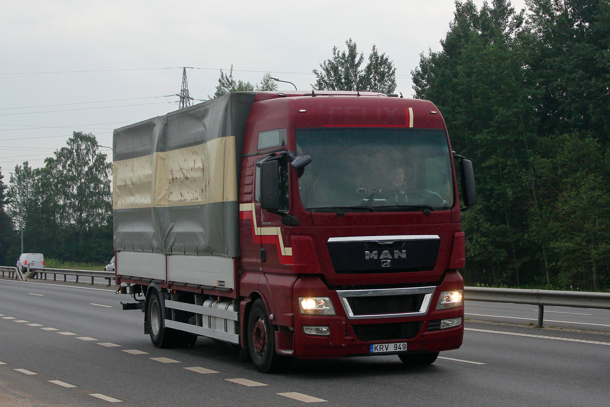 Литва, № KRV 949 — MAN TGX ('2007) 18.440