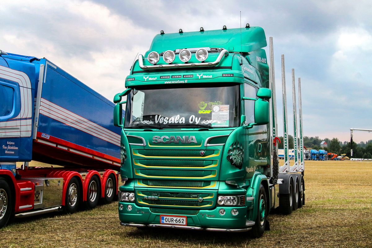 Финляндия, № OUR-662 — Scania ('2013) R580