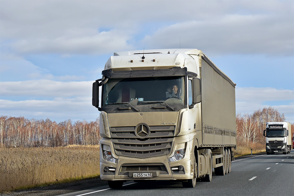 Рязанская область, № О 255 ТК 62 — Mercedes-Benz Actros '18 1845 [Z9M]