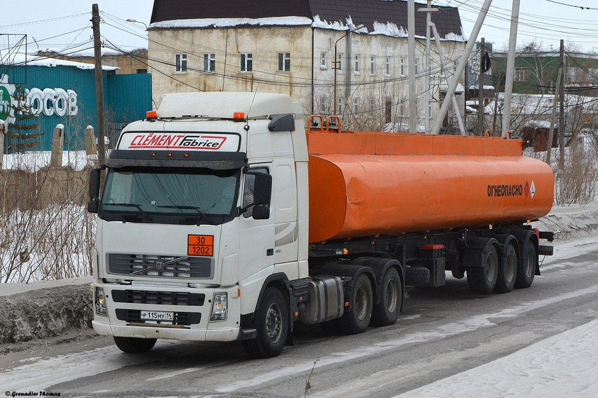 Саха (Якутия), № Р 115 МУ 14 — Volvo ('2002) FH12.440