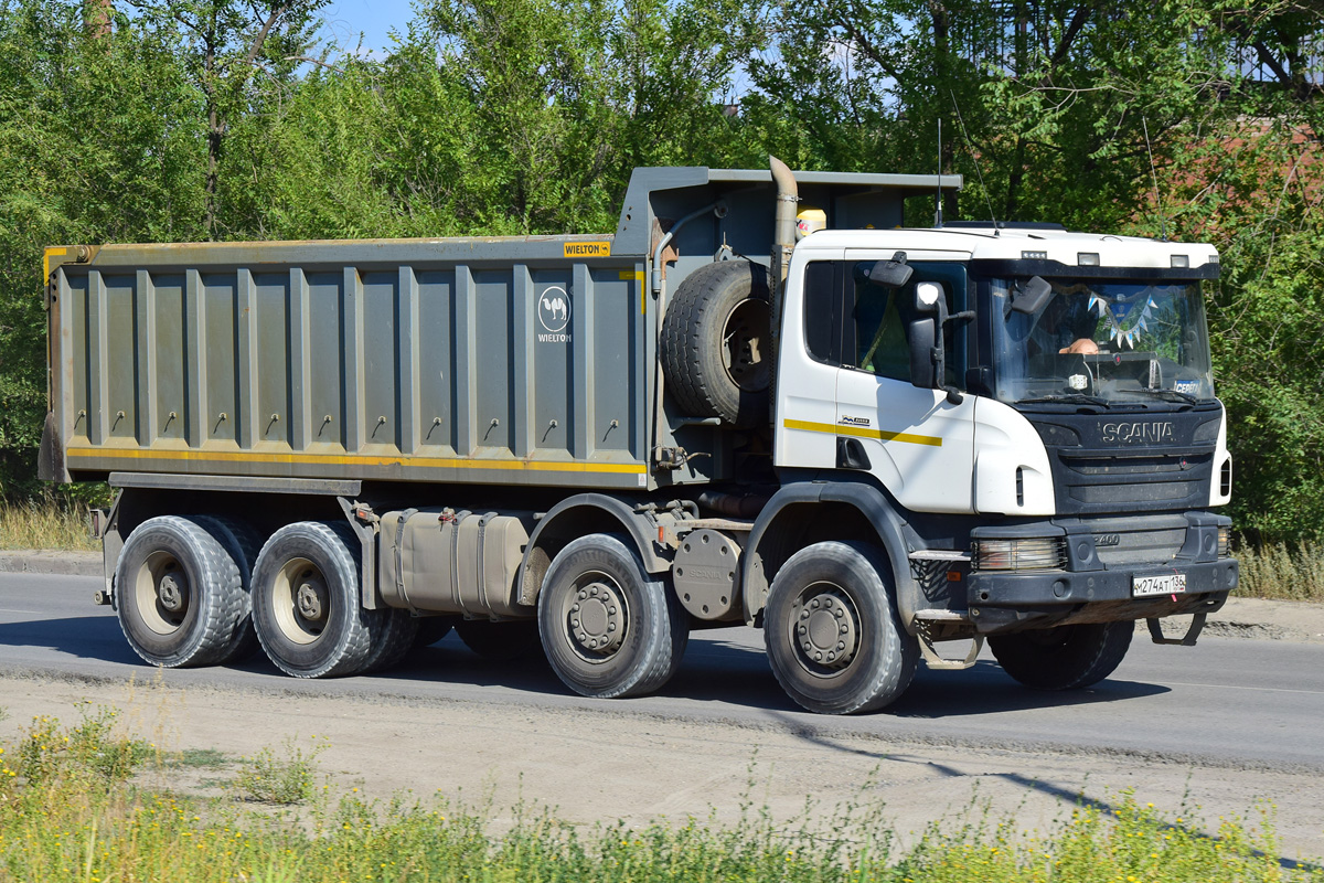 Воронежская область, № М 274 АТ 136 — Scania ('2011) P400