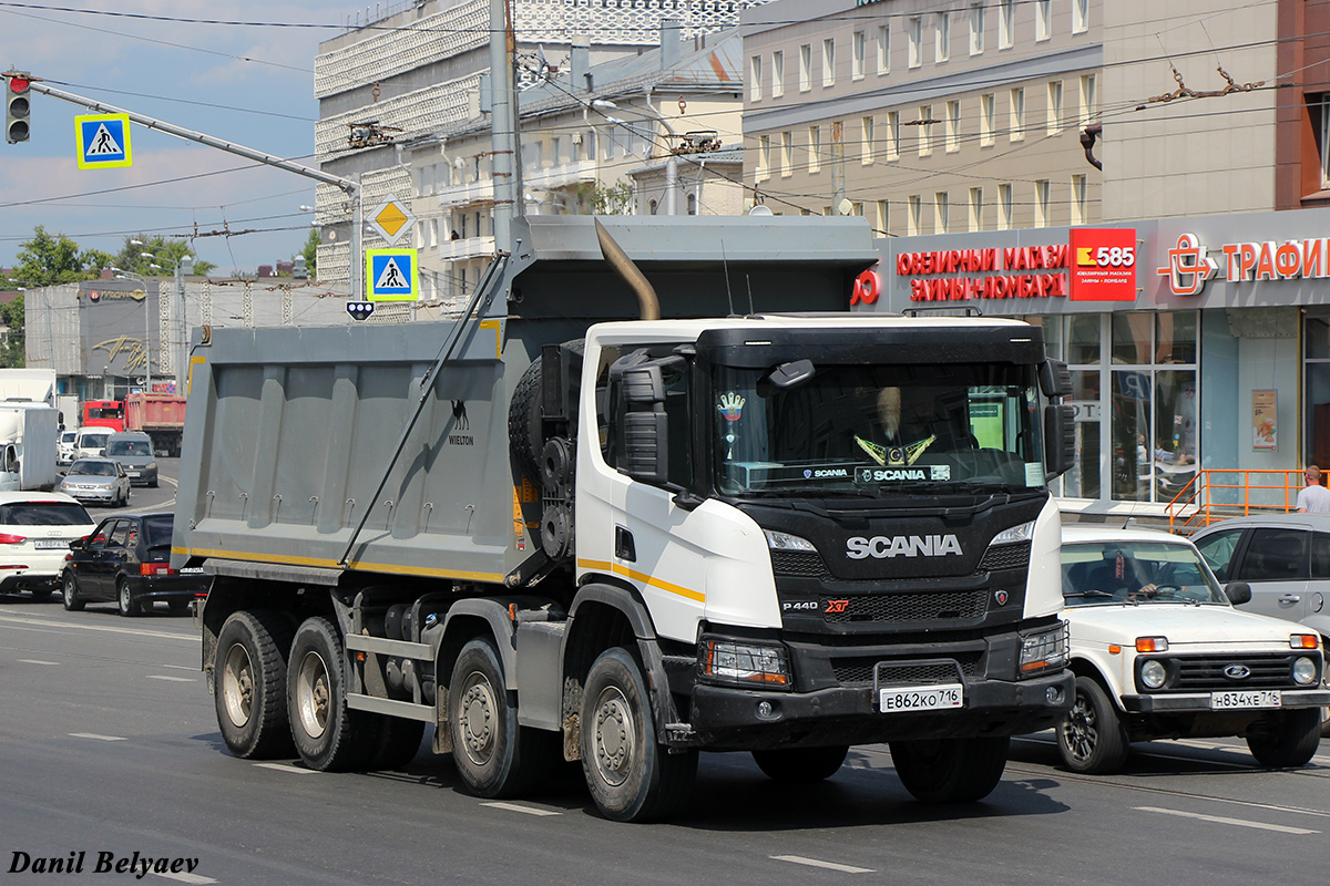 Татарстан, № Е 862 КО 716 — Scania ('2016) P440