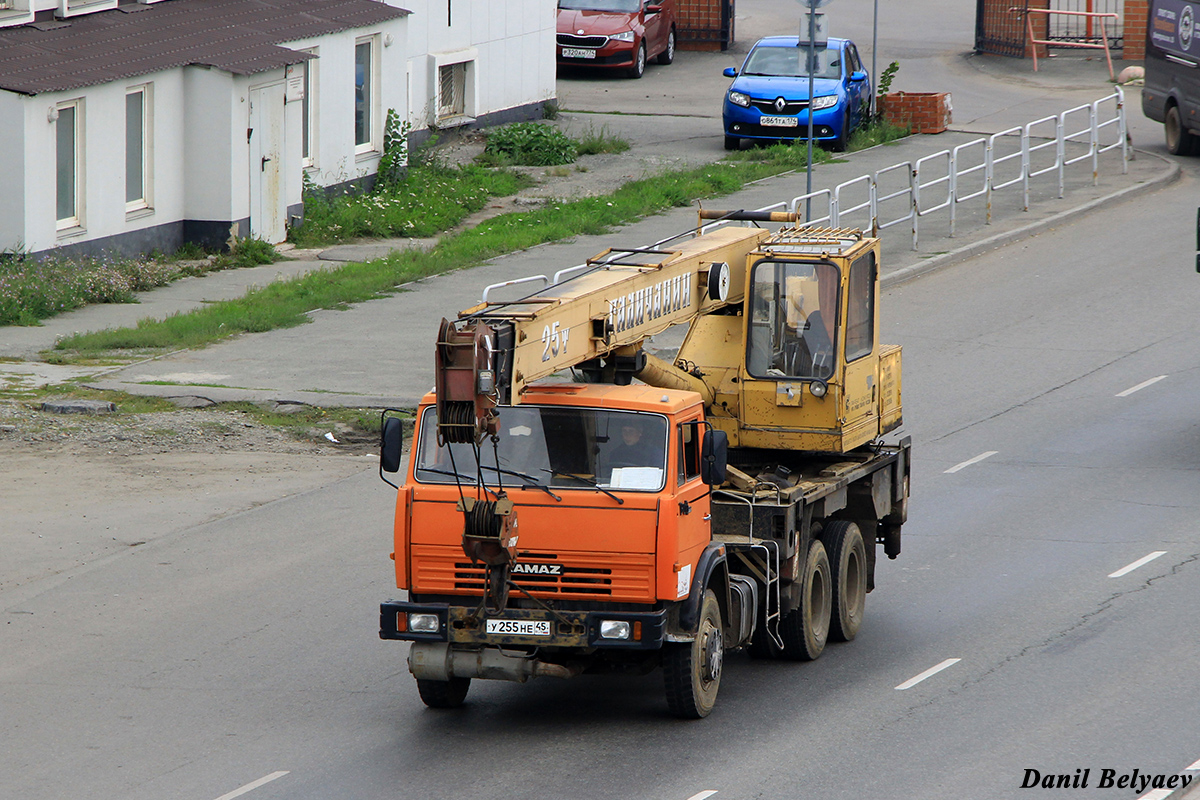 Курганская область, № У 255 НЕ 45 — КамАЗ-53215-15 [53215R]