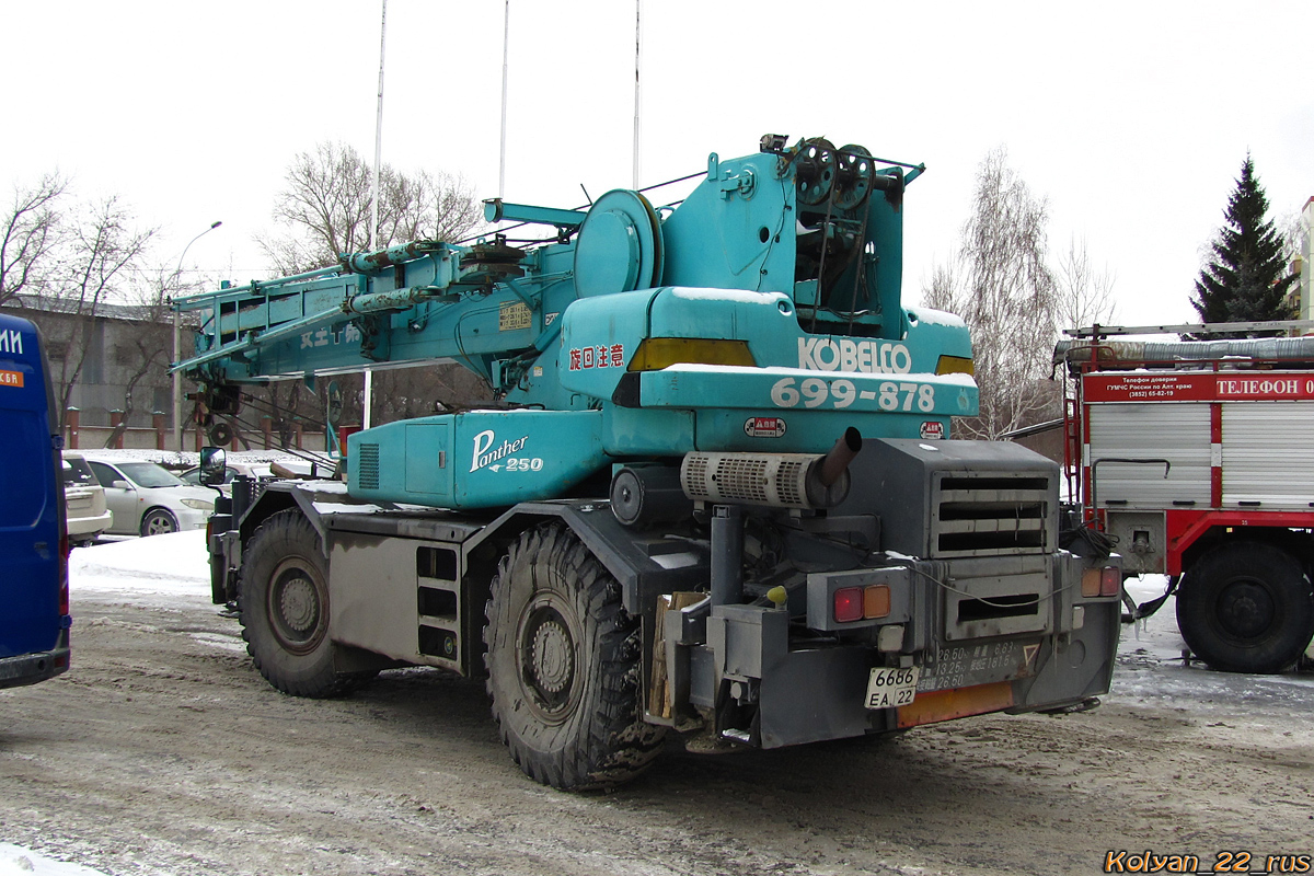 Алтайский край, № 6686 ЕА 22 — Kobelco (общая модель)