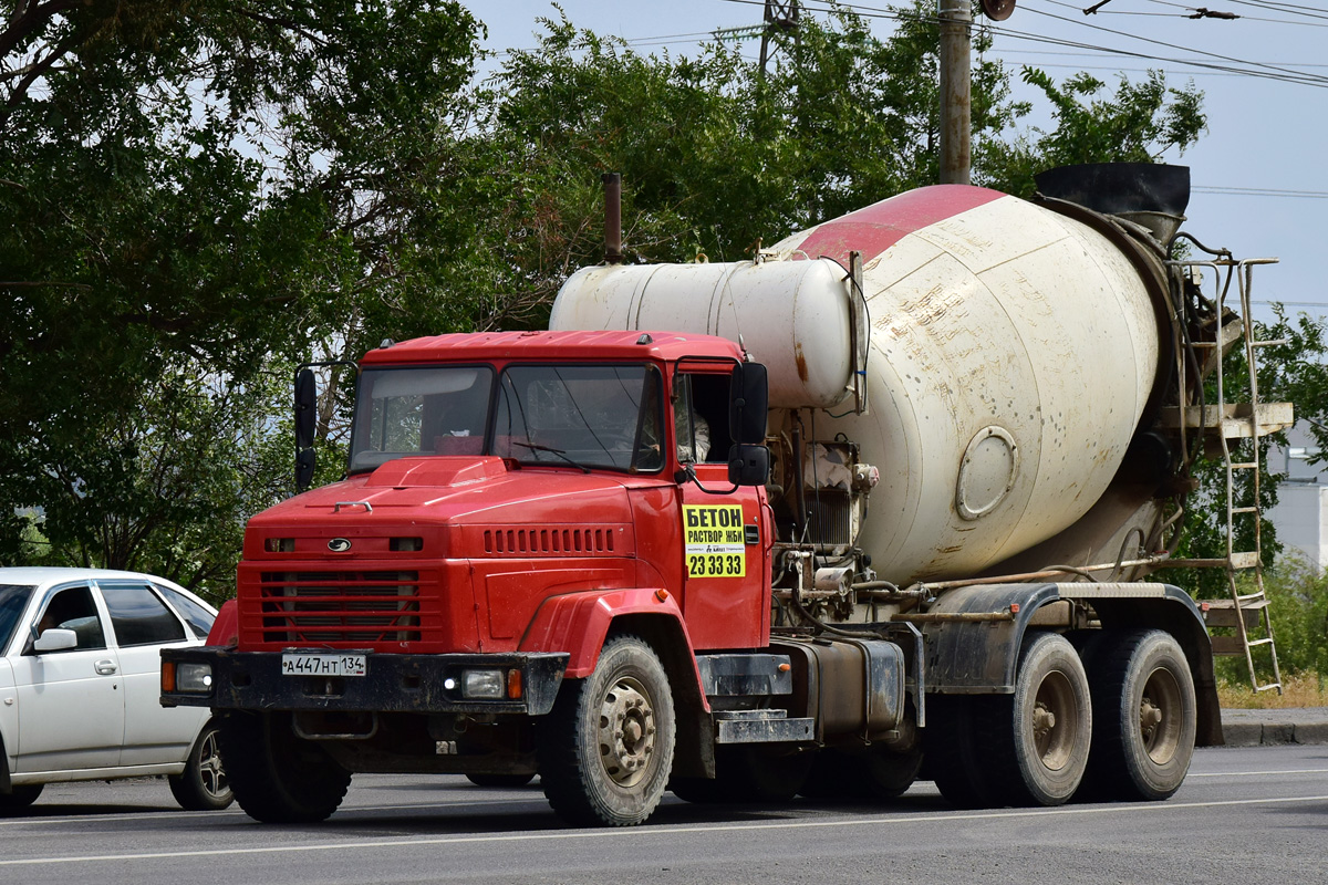 Волгоградская область, № А 447 НТ 134 — КрАЗ-65053