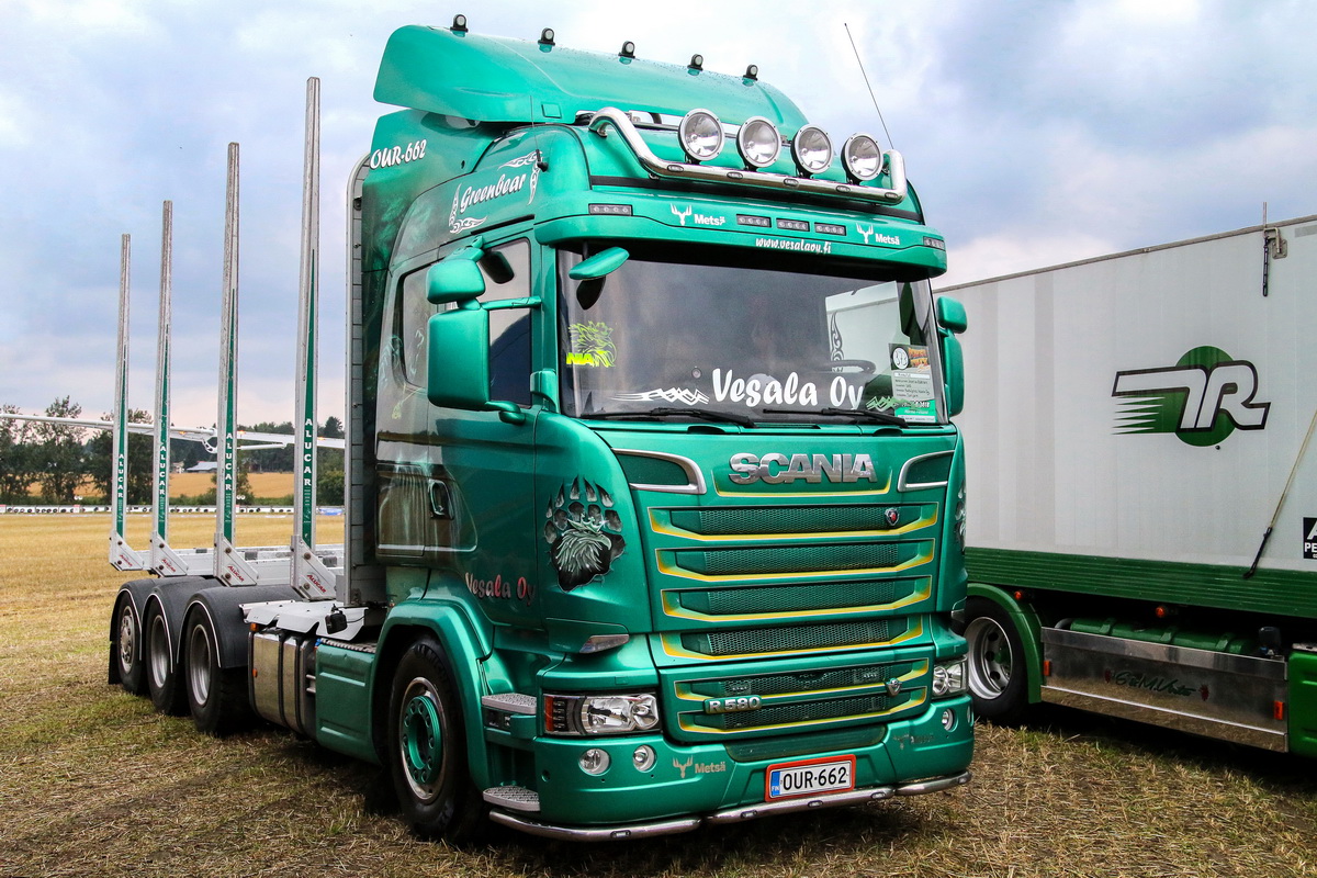 Финляндия, № OUR-662 — Scania ('2013) R580