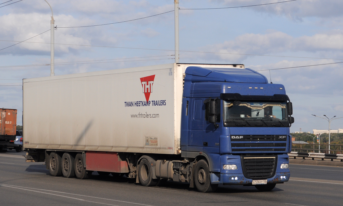 Воронежская область, № Х 126 КР 136 — DAF XF105 FT