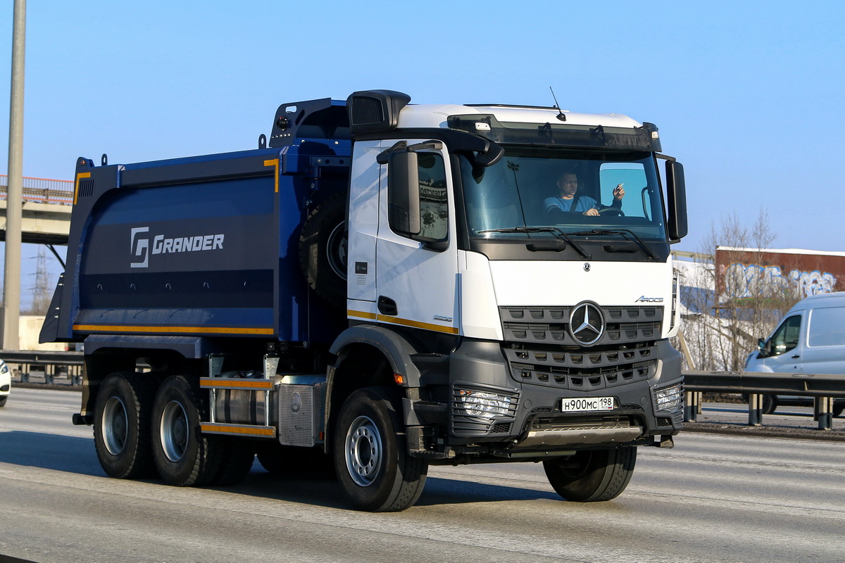 Санкт-Петербург, № Н 900 МС 198 — Mercedes-Benz Arocs (общ.м)