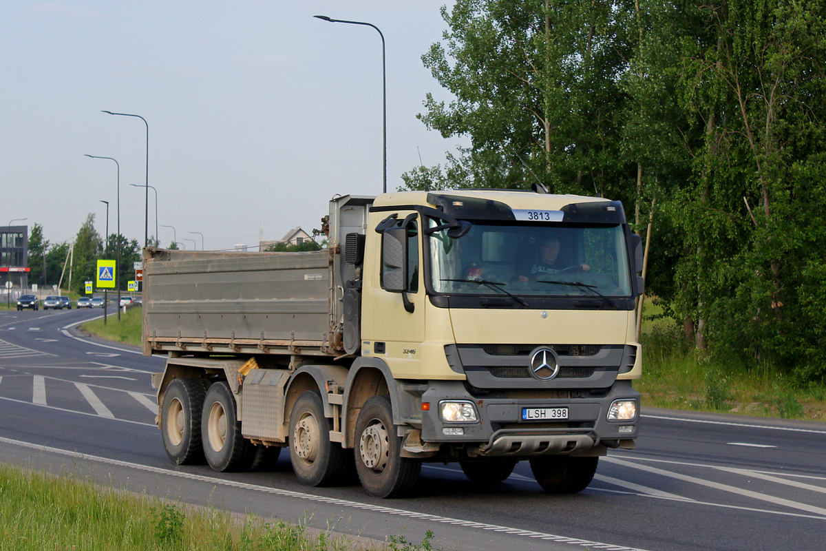 Литва, № LSH 398 — Mercedes-Benz Actros ('2009)