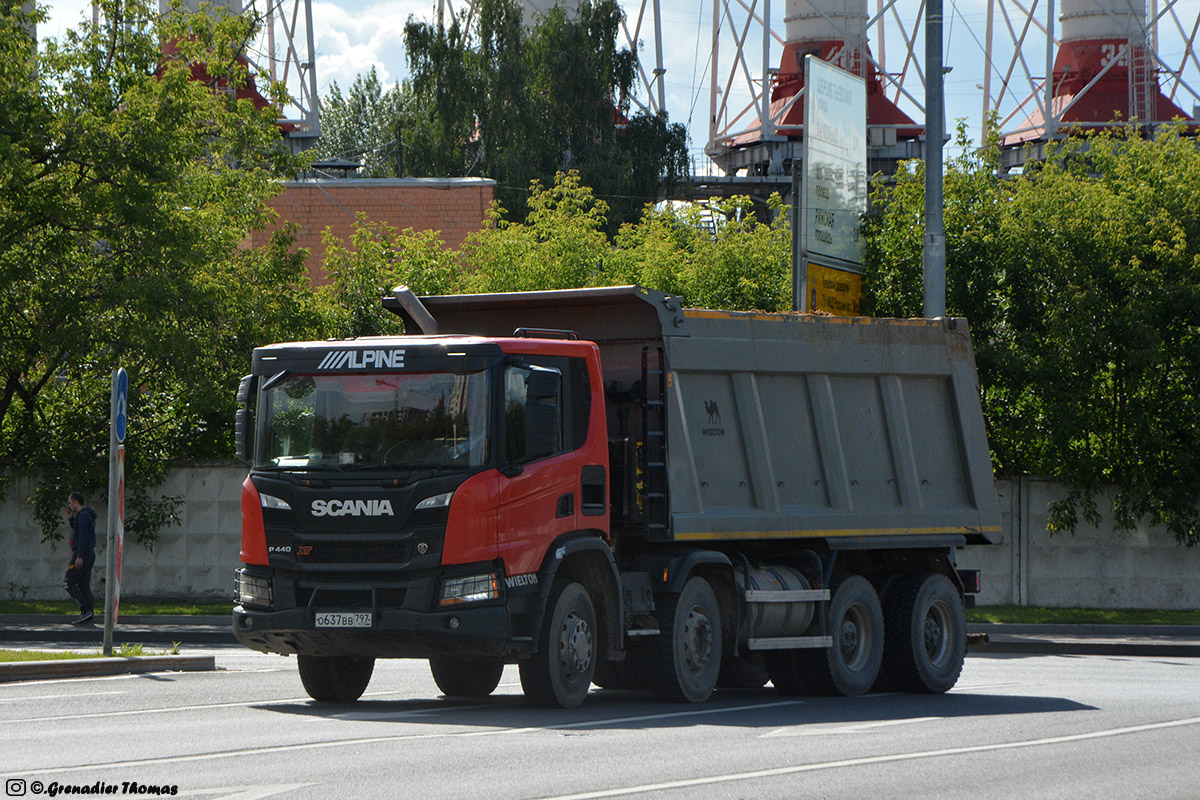 Москва, № О 637 ВВ 797 — Scania ('2016) P440