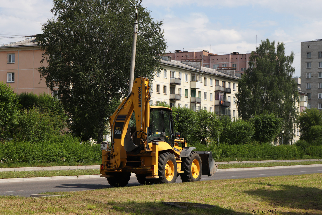 Красноярский край, № 6121 КК 24 — Komatsu WB93