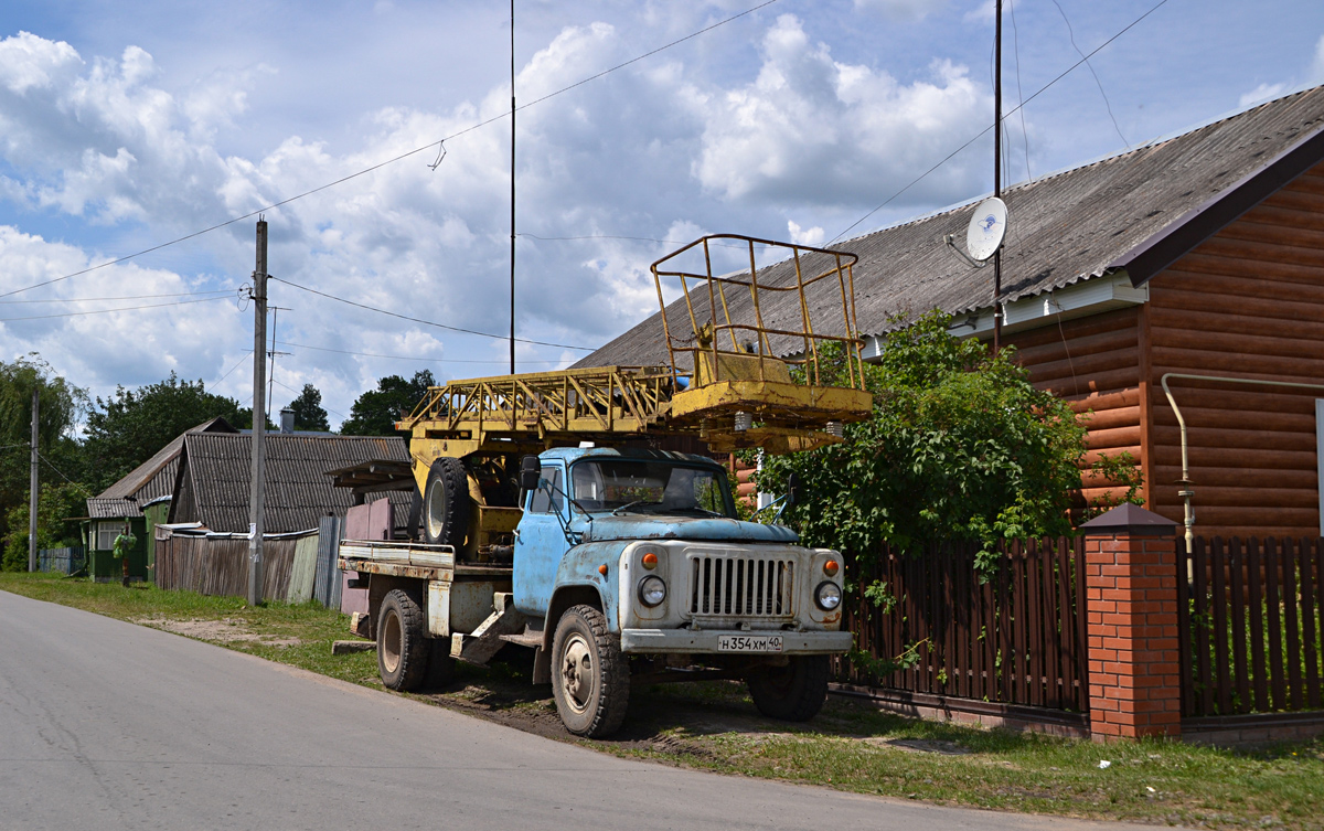 Калужская область, № Н 354 ХМ 40 — ГАЗ-53-12