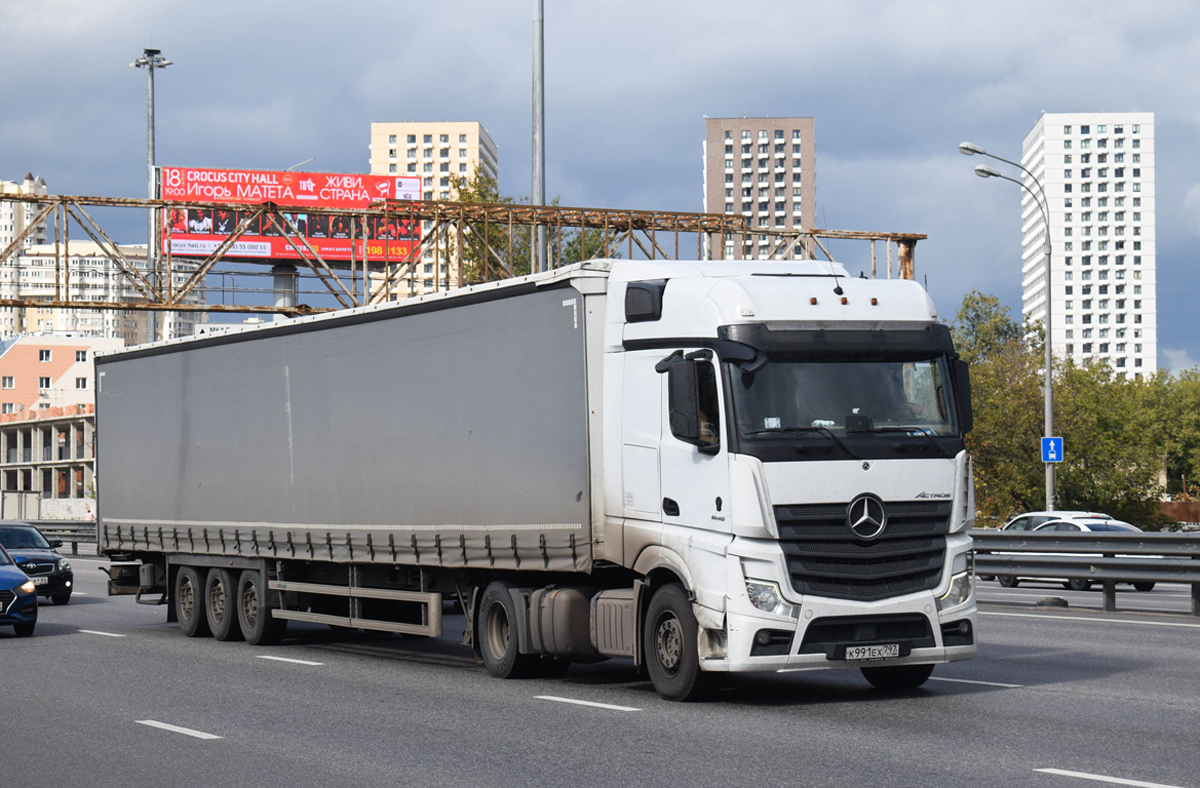 Москва, № К 991 ЕХ 797 — Mercedes-Benz Actros '18 1845 [Z9M]