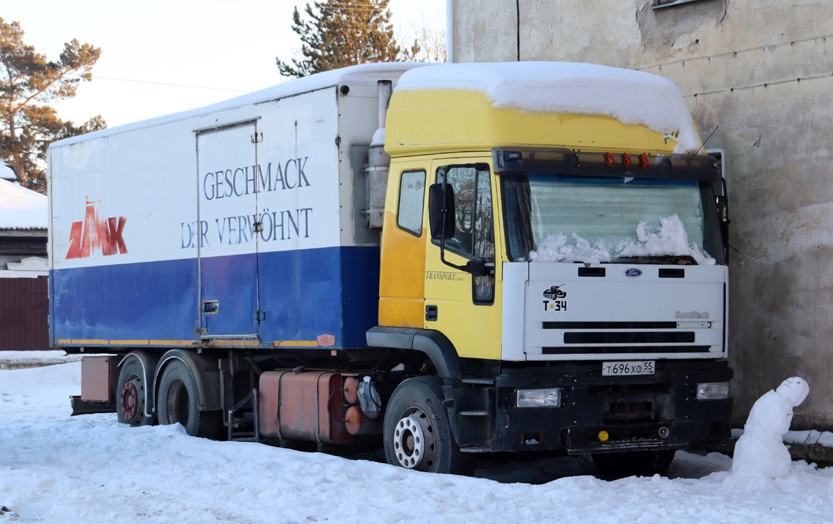 Омская область, № Т 696 ХО 55 — IVECO EuroTech