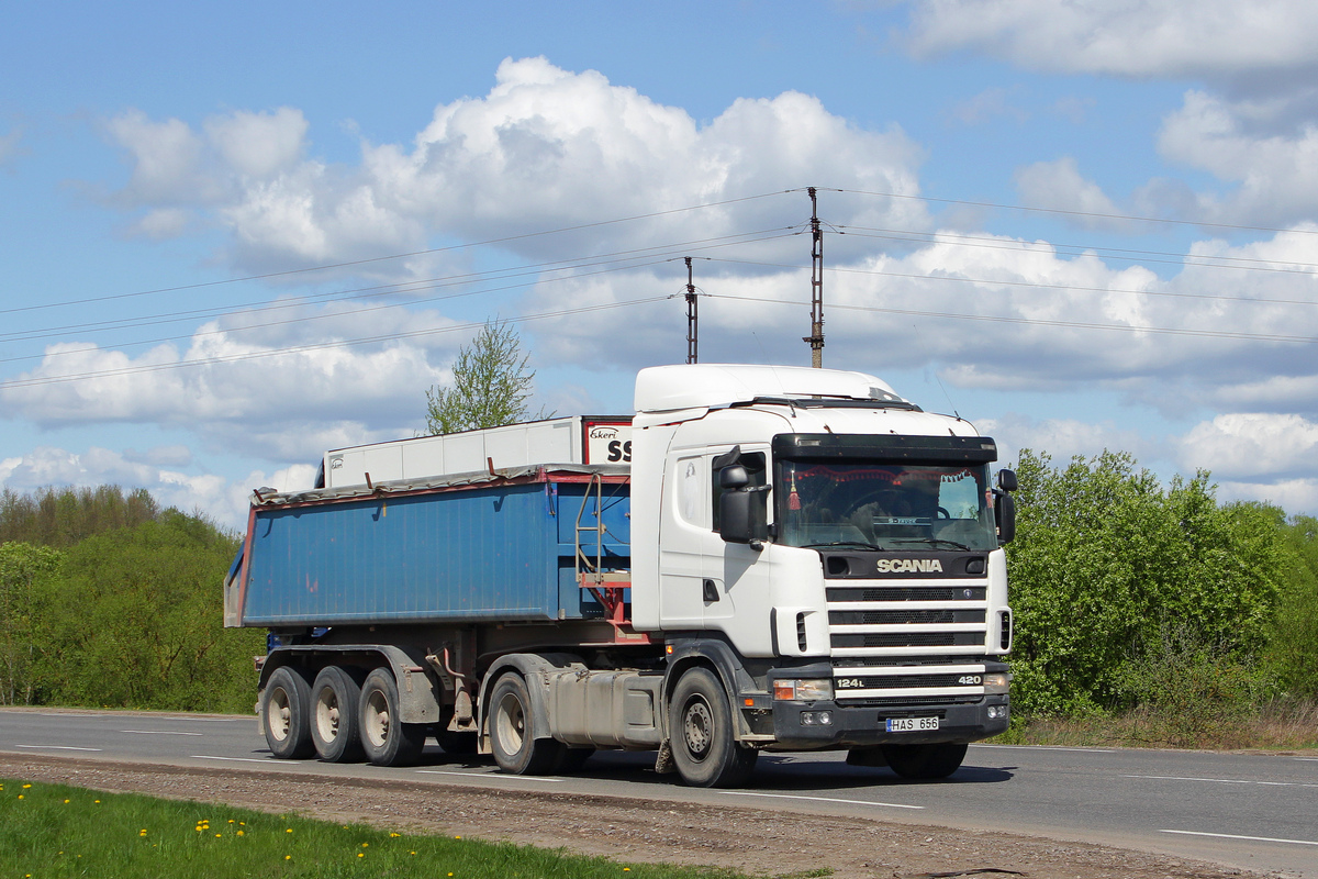 Литва, № HAS 656 — Scania ('1996) R124L