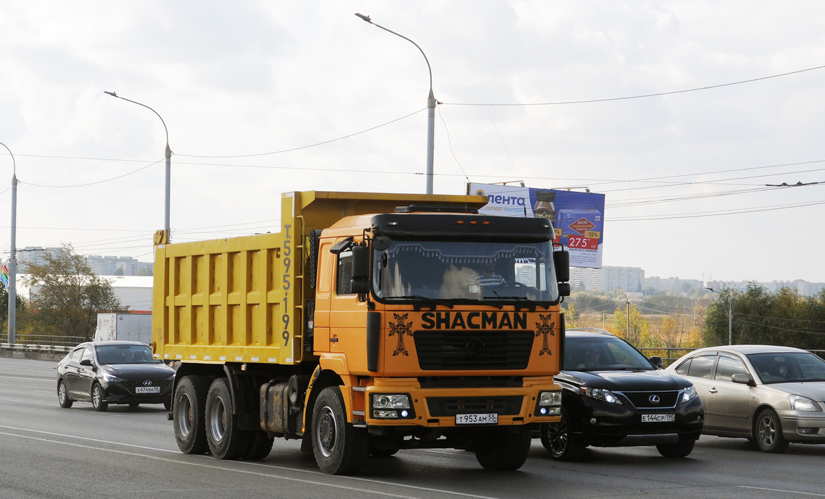 Омская область, № Т 953 АМ 55 — Shaanxi Shacman F2000 SX325x