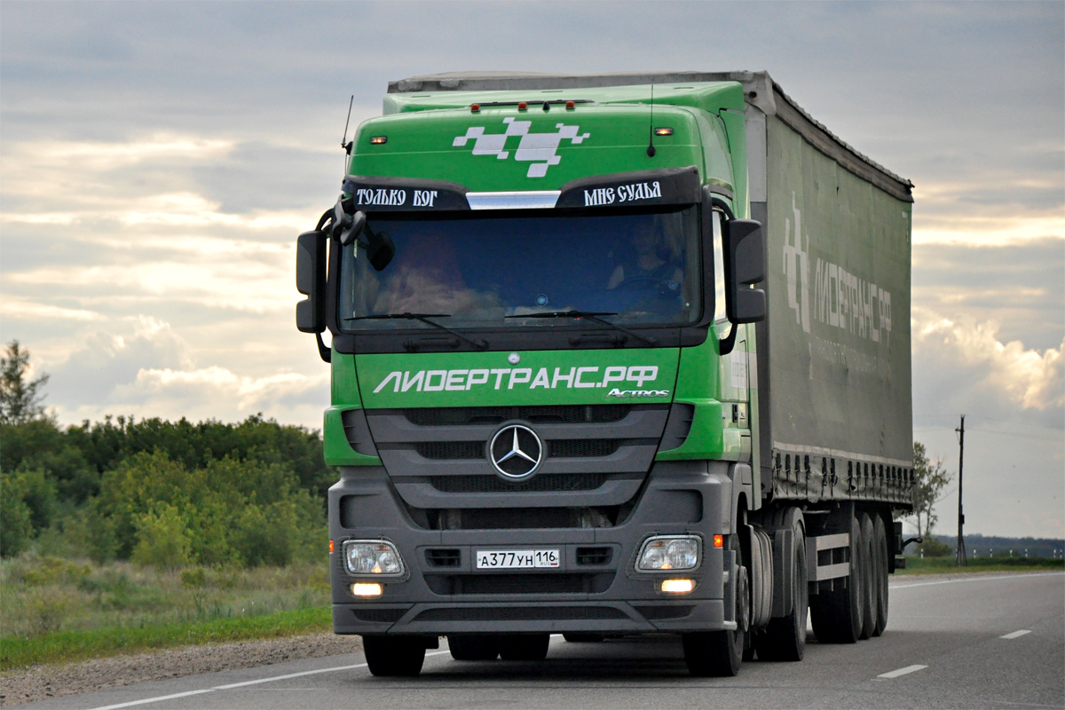 Татарстан, № А 377 УН 116 — Mercedes-Benz Actros '09 1844 [Z9M]