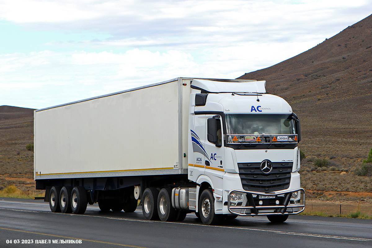 Южно-Африканская Республика, № KV 59 JZ GP — Mercedes-Benz Actros ('2018)