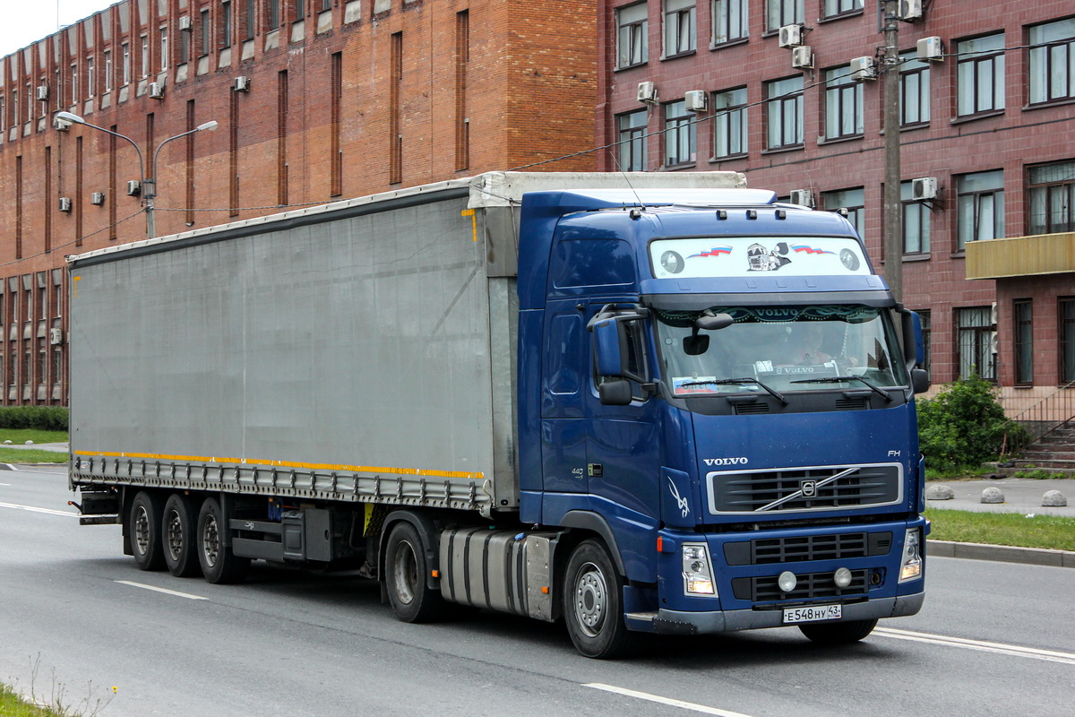 Кировская область, № Е 548 НУ 43 — Volvo ('2002) FH12.440