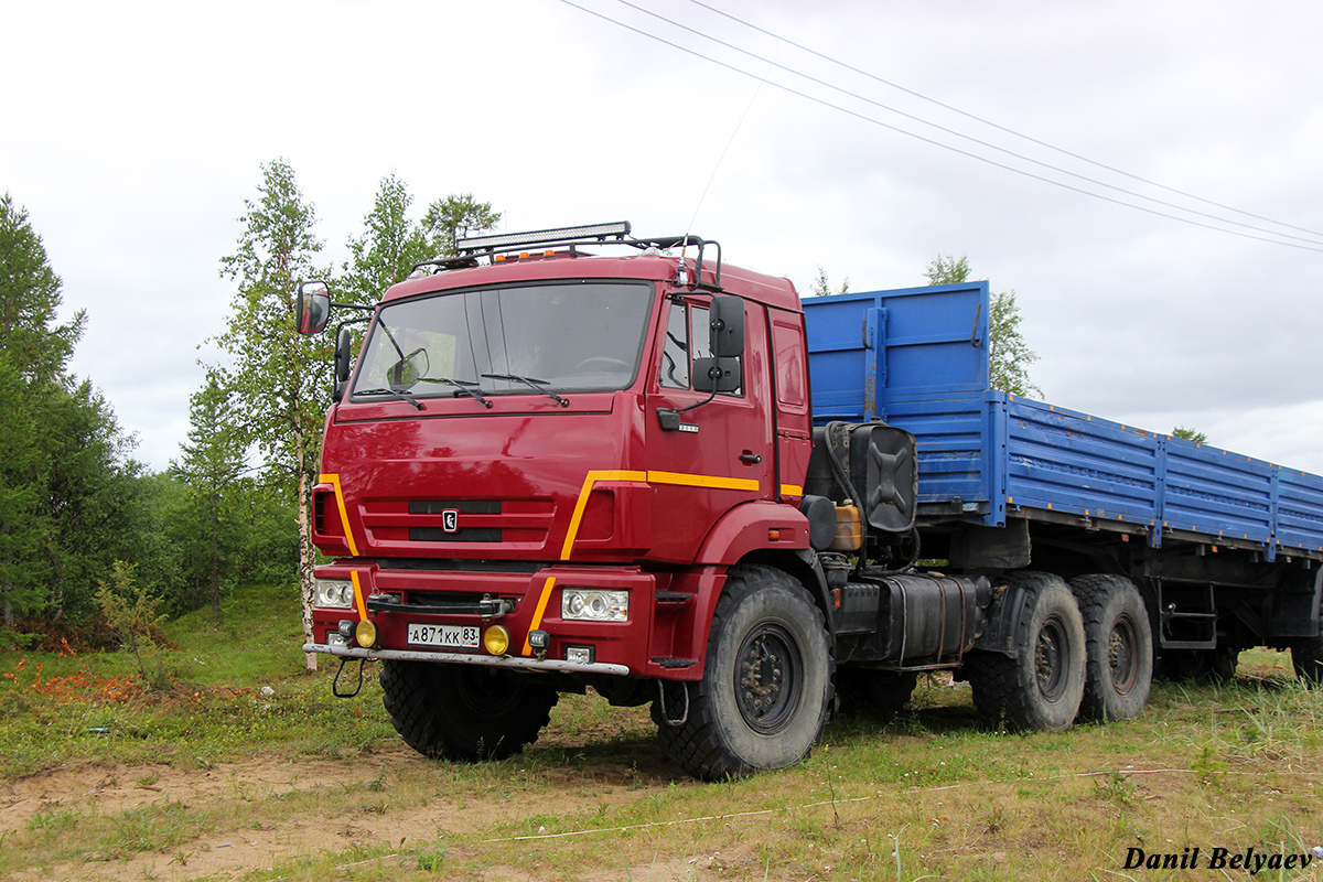 Ненецкий автономный округ, № А 871 КК 83 — КамАЗ-53504-46