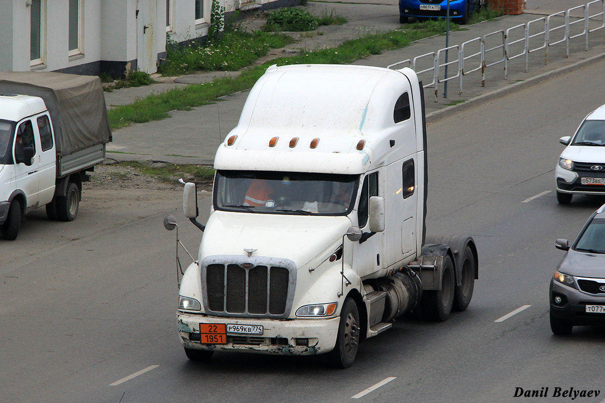 Челябинская область, № Р 969 КВ 774 — Peterbilt 387