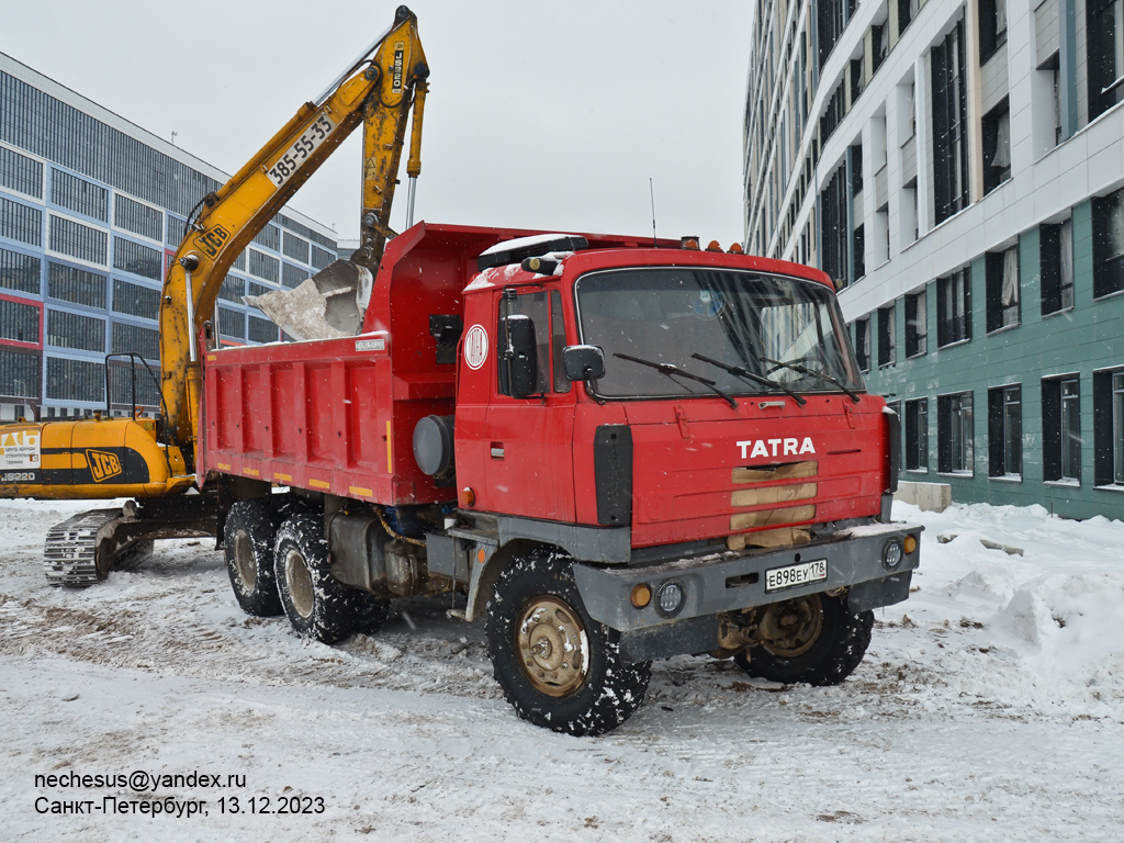 Санкт-Петербург, № Е 898 ЕУ 178 — Tatra 815-2 S3