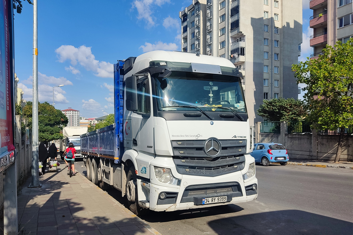 Турция, № 34 RY 9399 — Mercedes-Benz Actros ('2011)