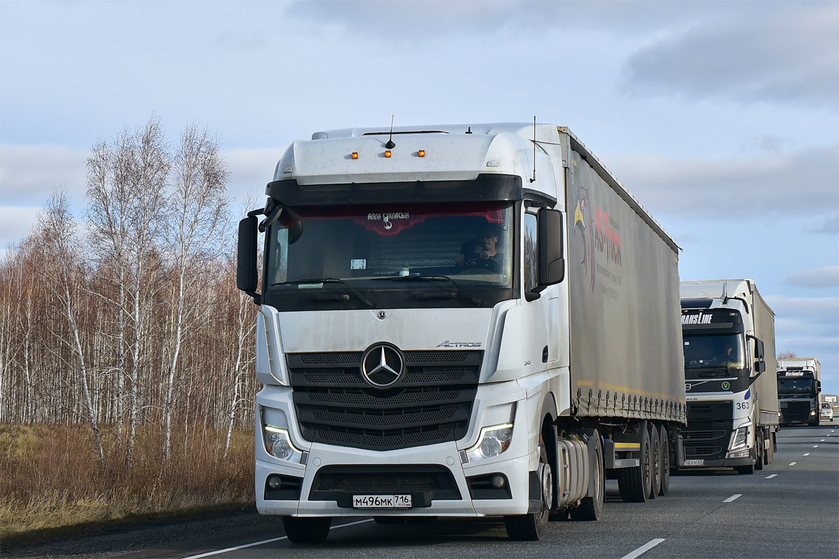 Татарстан, № М 496 МК 716 — Mercedes-Benz Actros '18 1845 [Z9M]