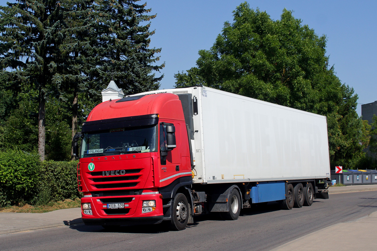 Литва, № KEB 579 — IVECO Stralis ('2007) 450