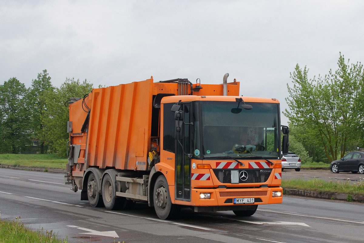 Литва, № MYF 431 — Mercedes-Benz Econic