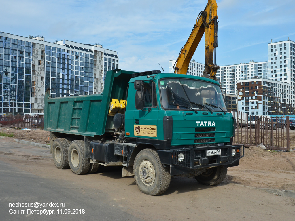 Санкт-Петербург, № Н 646 АМ 178 — Tatra 815-250S01